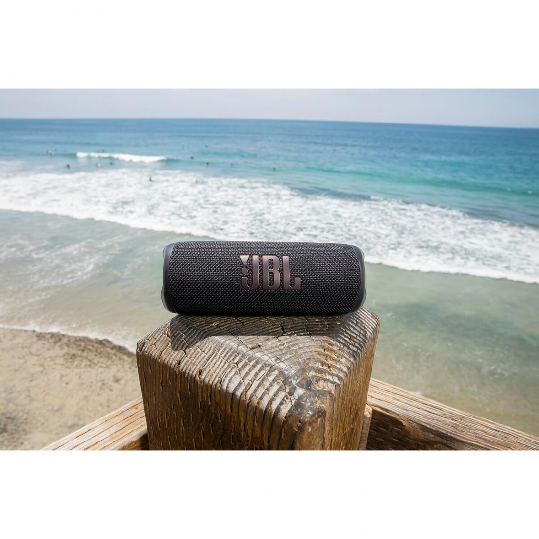 JBL Flip 6 - Portable Waterproof Bluetooth Speaker, Grey, P/N: JBLFLIP6GREYAM